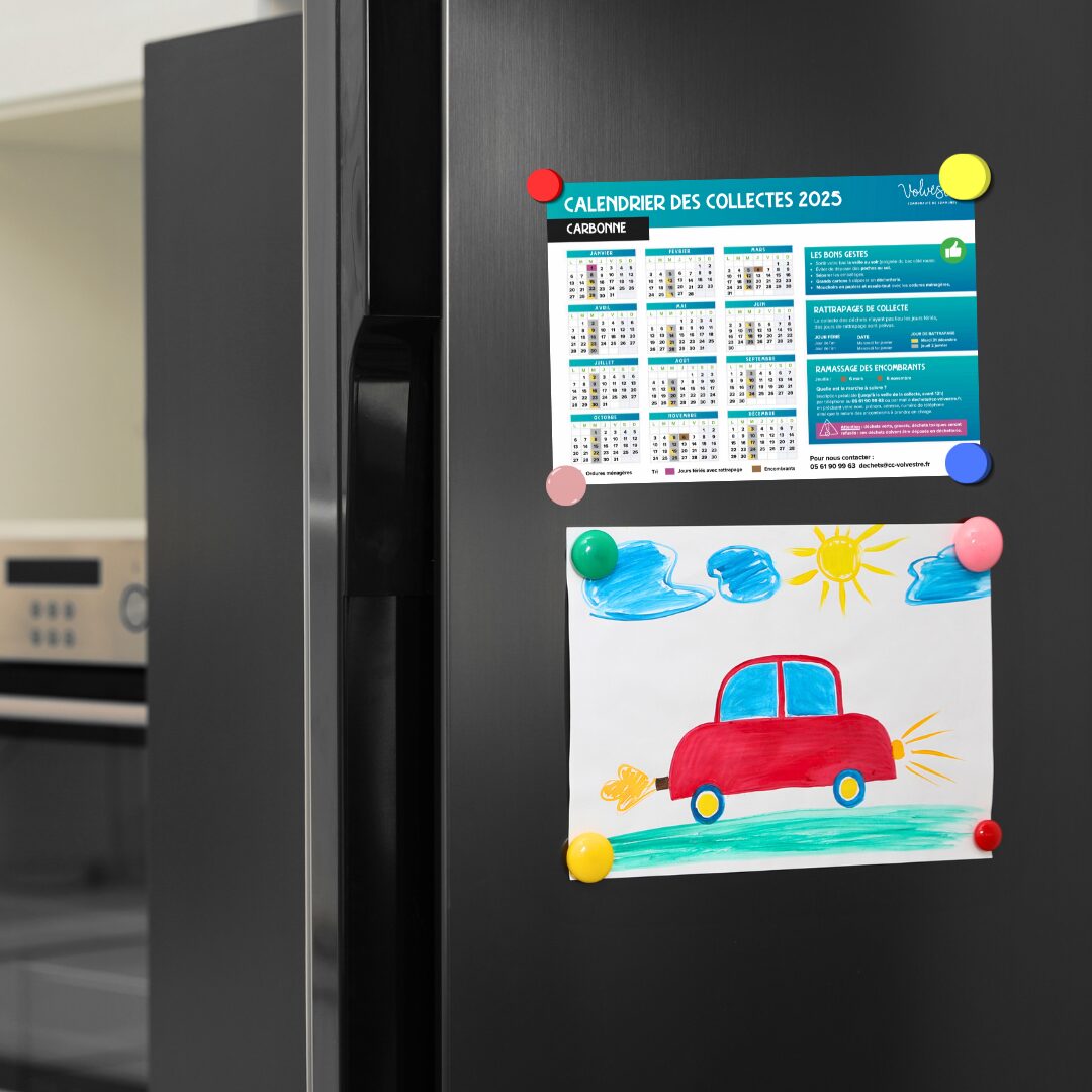 Téléchargez votre calendrier des collectes 2025