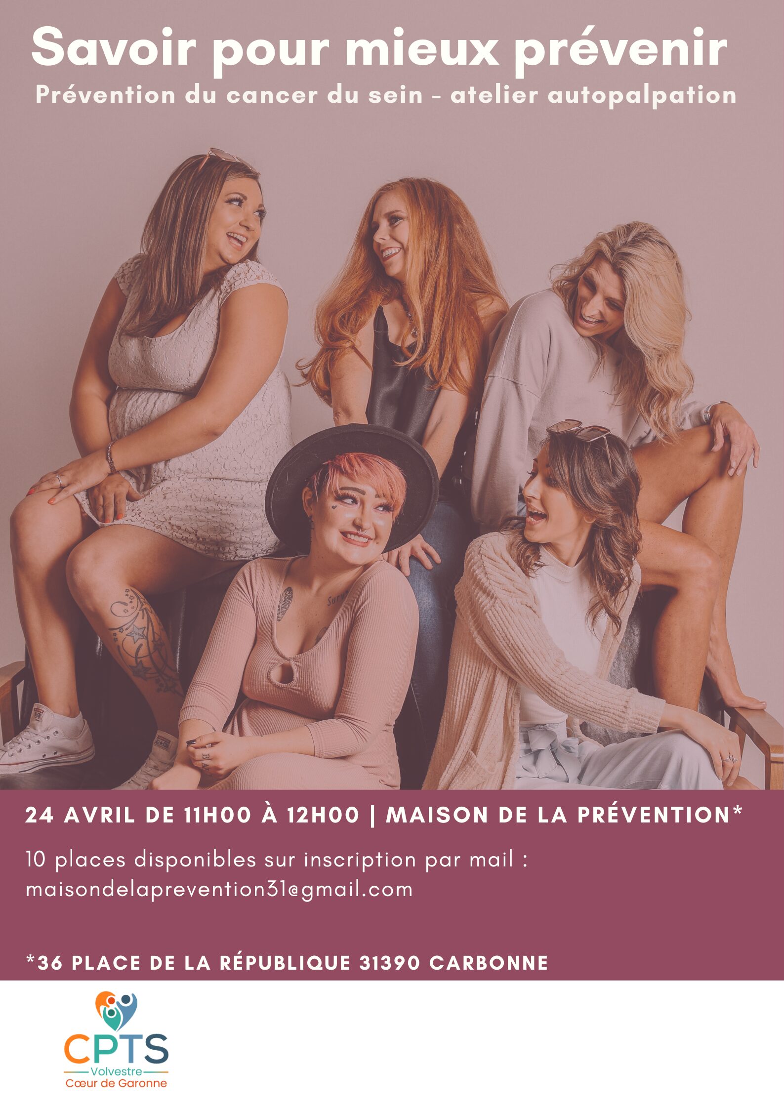 Atelier d’auto-palpation – Prévention du cancer du sein