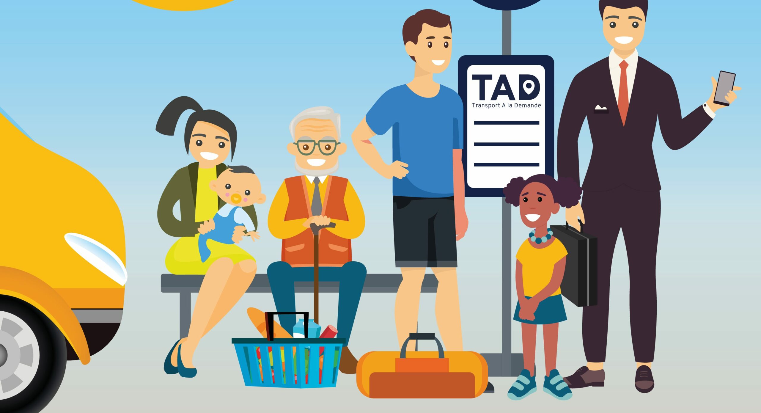 TAD : plus d’arrêts et des horaires améliorés dès le 1er juillet 2025 !