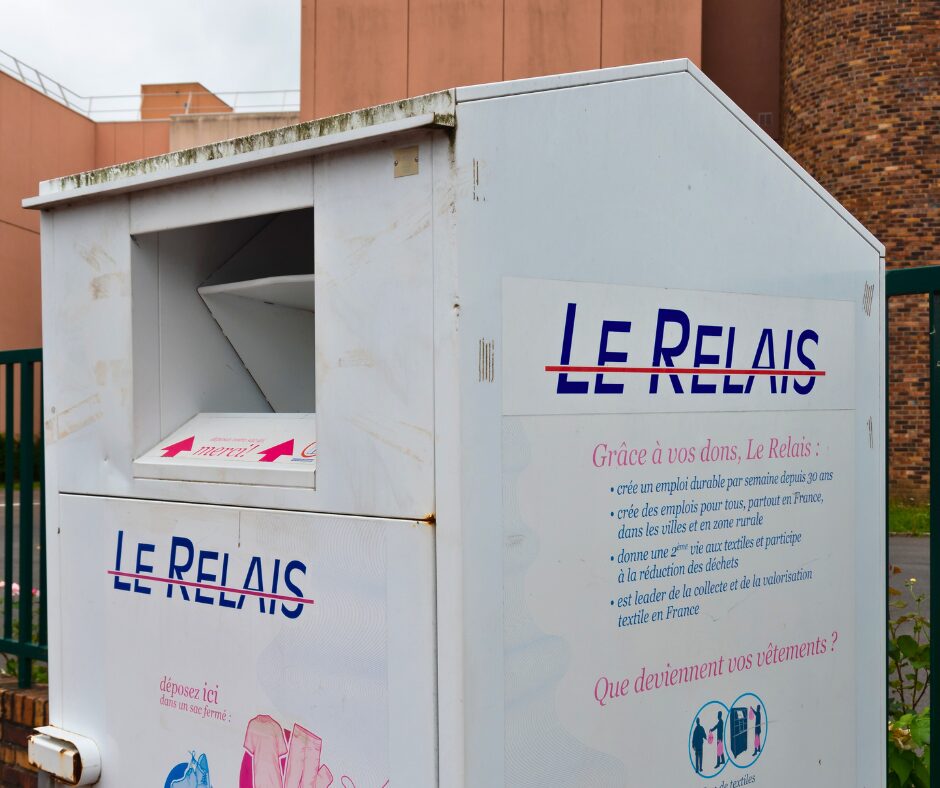 Bornes de collecte textiles RELAIS actuellement indisponibles