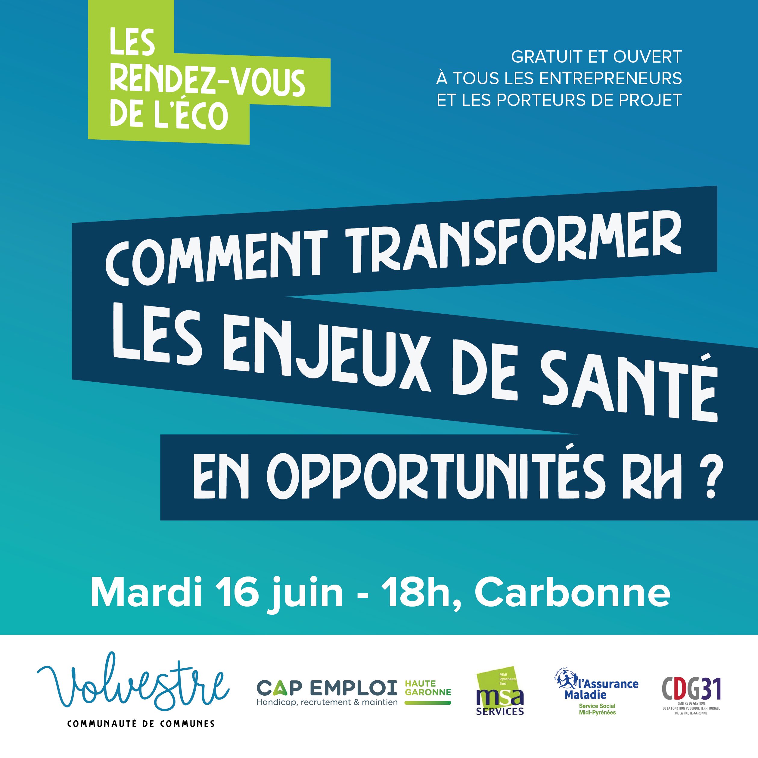 Rendez-vous de l’éco le 16 juin à 18h : Comment transformer les enjeux de santé en opportunités RH ?