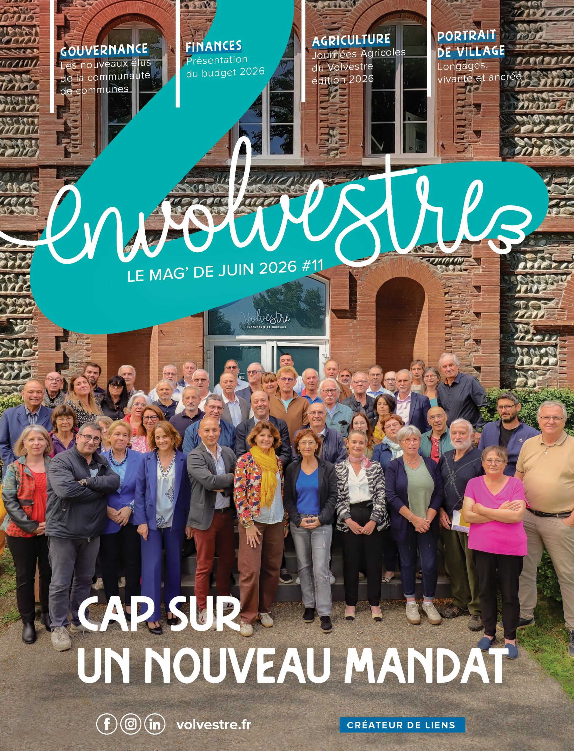 Nouveau numéro d’Envolvestre : à la rencontre des élus et des actualités du territoire